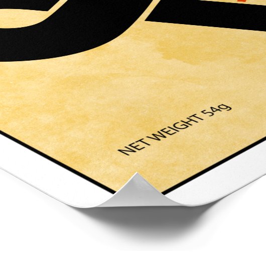 Bauhaus Tea Poster (Ecke)