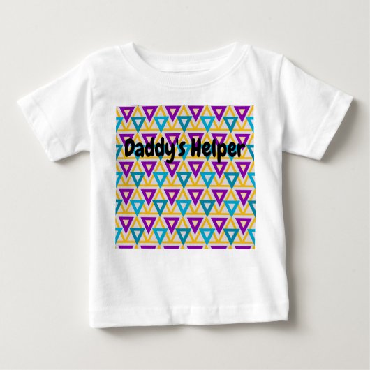 Bauhaus Triangle Mesh / Baby T-shirt (Vorderseite)