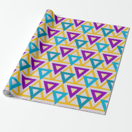 Bauhaus Triangle Mesh Geschenkpapier