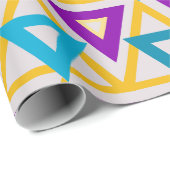 Bauhaus Triangle Mesh Geschenkpapier (Rolleneckpunkt)