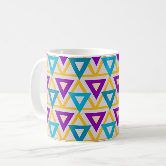 Bauhaus Triangle Mesh Kaffeetasse (Vorderseite Links)