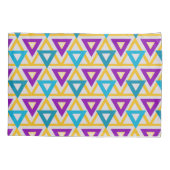 Bauhaus Triangle Mesh Kissenbezug (Rückseite)