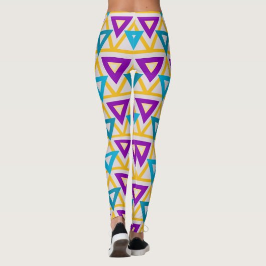 Bauhaus Triangle Mesh Leggings (Rückseite)