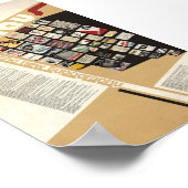 Bauhaus Typeface Poster (Ecke)