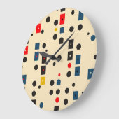Bauhaus-Uhr Große Wanduhr (Winkel)
