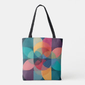 Bauhaus Venn Geometric Abstract-Tasche Tasche (Rückseite)