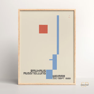 Bauhaus Weimar 1923 Ausstellung Affiche Poster