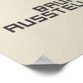 Bauhaus Weimar 1923 Ausstellung Affiche Poster (Ecke)