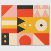 Bauhaus Wrap Geschenkpapier (Flach)