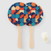 Bauhausstil Fächer (Vorne und Hinten)