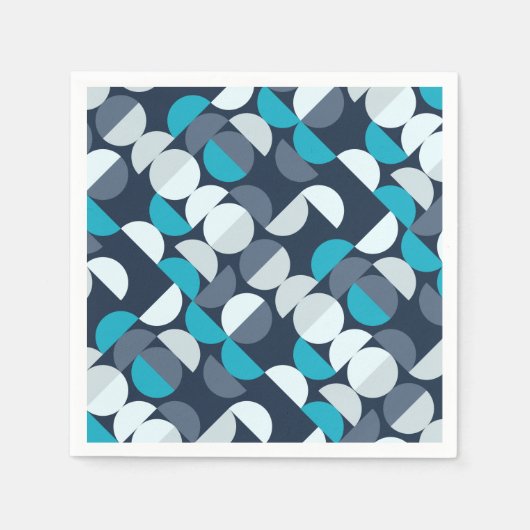 Bauhausstil Serviette (Vorderseite)