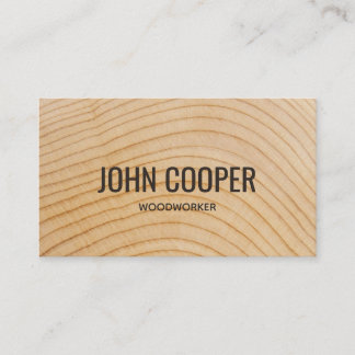 Bauholz-Einzel Visitenkarte