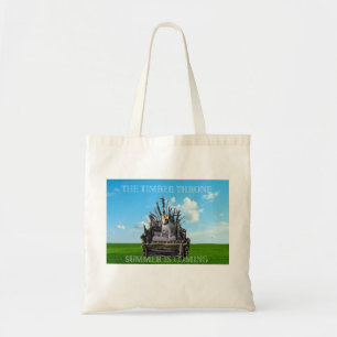 Bauholz-Thron-Tasche Tragetasche
