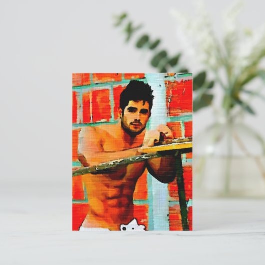 Bauhunk Postkarte (Stehend Vorderseite)