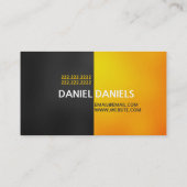 Bauingenieur Bauunternehmer Visitenkarte (Rückseite)