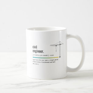 Bauingenieur Kaffeetasse