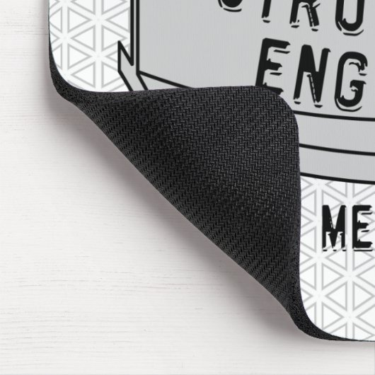 Bauingenieur-Moment Mousepad (Ecke)
