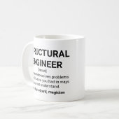 Bauingenieur - Nennwert Kaffeetasse (Vorderseite Links)