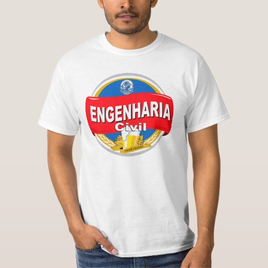 Bauingenieurwesen T-Shirt (Vorderseite)