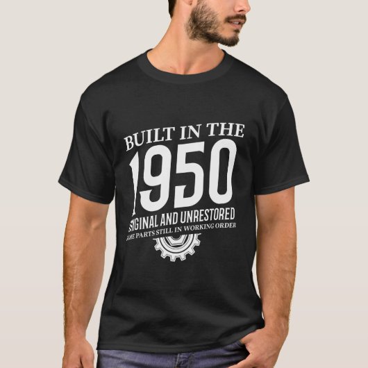 Baujahr 1950 T-Shirt (Vorderseite)