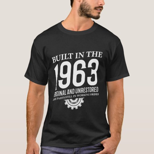 Baujahr 1963 T-Shirt (Vorderseite)