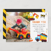 Baujahr Dankeskarte (Vorne/Hinten)