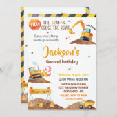 Baujahr Einladung Dump LKW einladen (Vorne/Hinten)