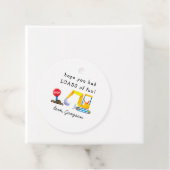 Baujunge Geburtstagsparty LÖDER of fun Geschenkanhänger (Beispiel)