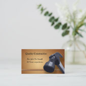 Baukarte Visitenkarte (Stehend Vorderseite)