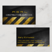 Baukarte Visitenkarte (Vorne/Hinten)