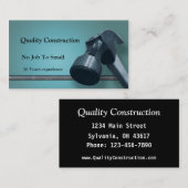 Baukarte Visitenkarte (Vorne/Hinten)