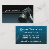 Baukarte Visitenkarte (Vorne/Hinten)