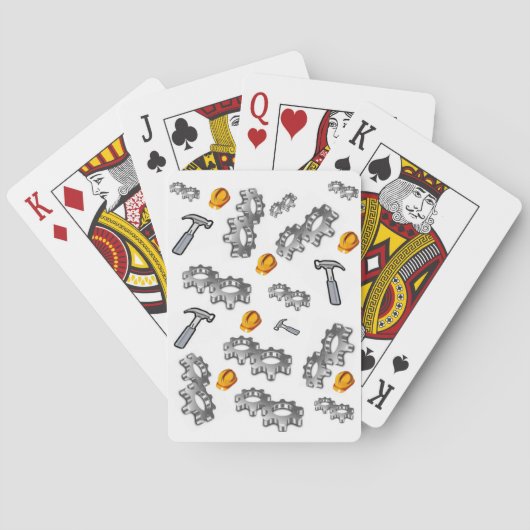 Baukarten Deck Spielkarten (Rückseite)
