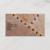 BAUKARTENVORLAGE VISITENKARTE (Rückseite)