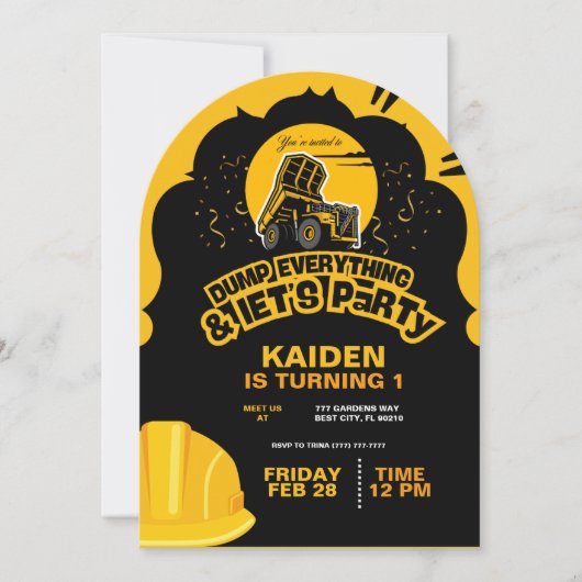 Baukasten Einladung (Vorderseite)