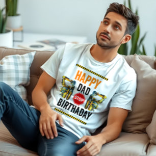 Baukasten Truck 1. Geburtstag Party T-Shirt