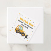 Baukastenbagger Vielen Dank Geschenkanhänger (Beispiel)