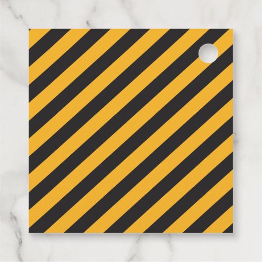 Baukastenbagger Vielen Dank Geschenkanhänger (Rückseite)