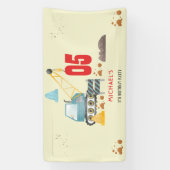 Baukastenjunge Geburtstag Banner (Vertikal)