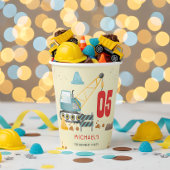 Baukastenjunge Geburtstag Pappbecher