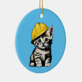 Baukatze Keramik Ornament (Rechts)