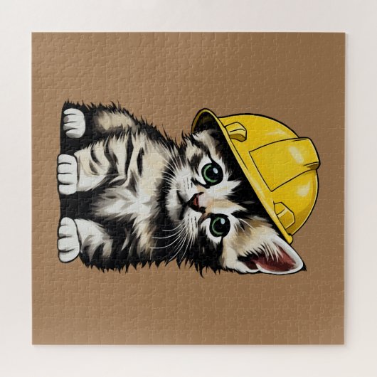 Baukatze Puzzle (Horizontal)