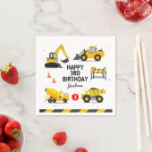 Baukinder jedes Alters Geburtstagspartei Serviette (Beispiel)