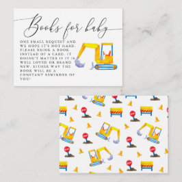 Baukinderduschkarte Begleitkarte