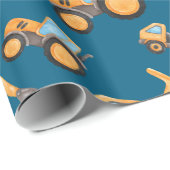 Baukipper Geschenkpapier (Rolleneckpunkt)