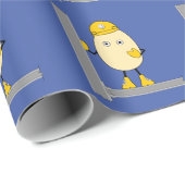 Baukopf Geschenkpapier (Rolleneckpunkt)