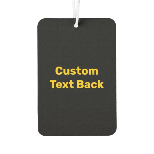 Baukran Autolufterfrischer (Rückseite)