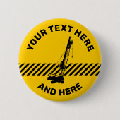 Baukran Button (Vorderseite)