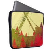 Baukran Fantasy Art Crawler Kranich Laptopschutzhülle (Vorne Rechts)