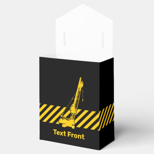 Baukran Geschenkschachtel (Geöffnet)